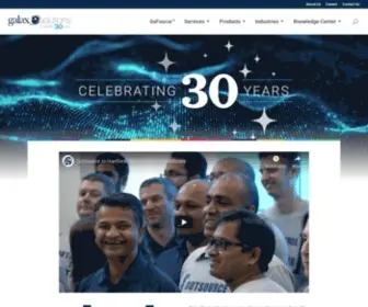 Galaxe.com(Leaders in Technology) Screenshot