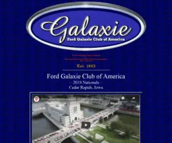 Galaxieclub.com(The Ford Galaxie Club of America) Screenshot