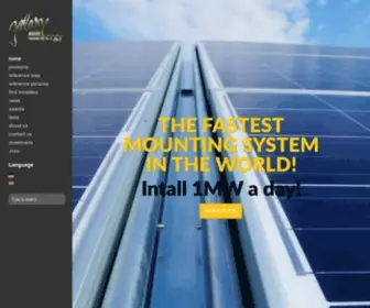 Galaxy-Energy.com(BIPV, Photovoltaik und Speichersysteme) Screenshot