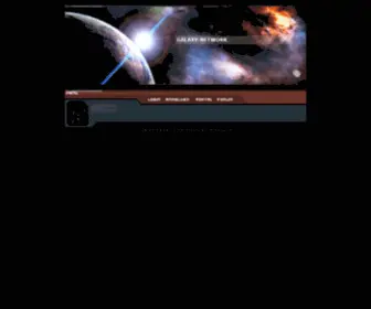 Galaxy-Network.de(Galaxy-Network Dein Tor zum Universum) Screenshot