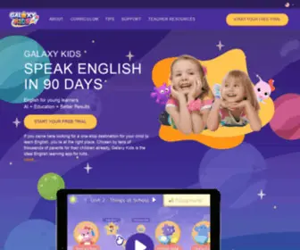 Galaxyacademy.com(Englisch Fur Kinder) Screenshot