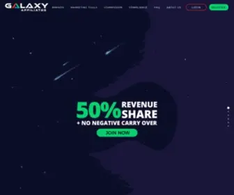 Galaxyaffiliates.com Screenshot