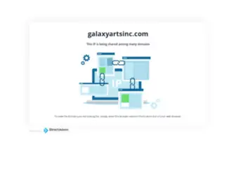 Galaxyartsinc.com(Shared IP) Screenshot