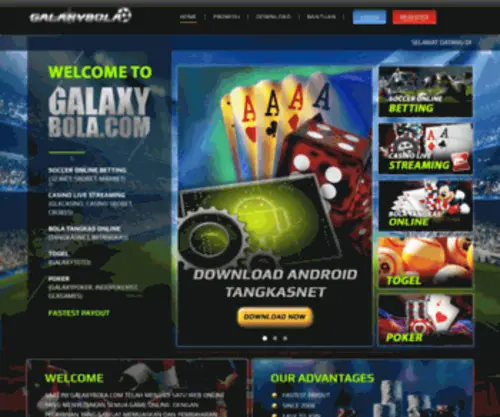 Galaxybolabet.net Screenshot
