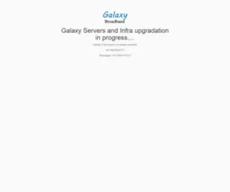 Galaxybroadband.in(Galaxybroadband) Screenshot