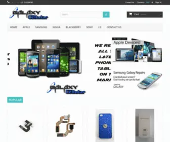 Galaxycellular.co.za(Galaxy Cellular) Screenshot
