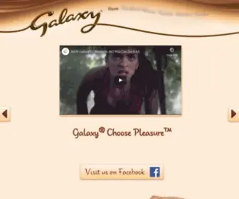 Galaxychocolate.co.uk(Galaxychocolate) Screenshot