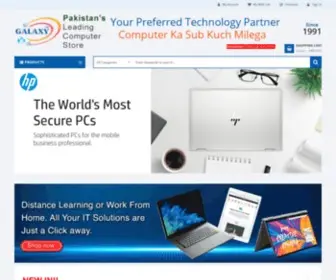 Galaxy.com.pk(Galaxy Pakistan's Leading Web Store) Screenshot