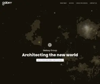 Galaxy.com(GALAXY is a leading international IT capital group) Screenshot