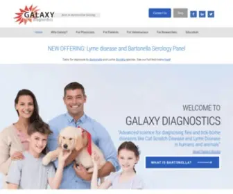 Galaxydx.com(Galaxy Diagnostics) Screenshot