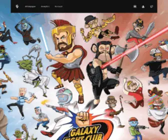 Galaxyfightclub.com(Galaxy Fight Club) Screenshot