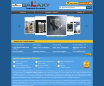 Galaxyglazinginfra.com(Galaxy Interior & Exteriors) Screenshot