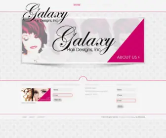 Galaxyhairdesigns.com(Galaxy Hair Designs) Screenshot