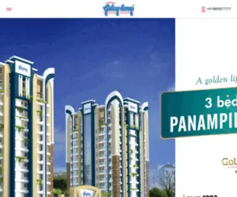 Galaxyhomes.com(Flats in Kochi) Screenshot