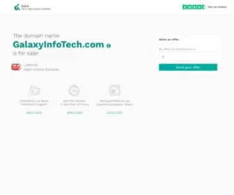 Galaxyinfotech.com(Software Company) Screenshot