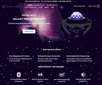 Galaxylights.co.uk(Galaxy Lights®) Screenshot