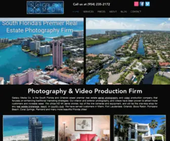 Galaxymediaco.com(Florida Real Estate Photographer) Screenshot