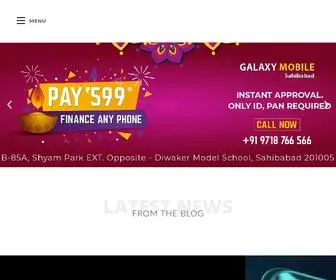 Galaxymobilesahibabad.com(Online Shopping Site for Mobiles) Screenshot