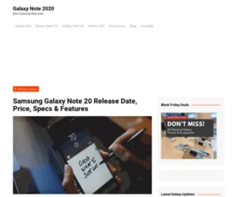 Galaxynote2020.com(Note11 (Specs) Screenshot