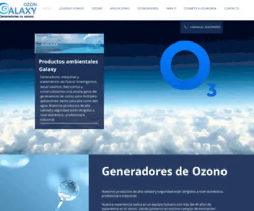 Galaxyozon.com(Ozono en Puebla) Screenshot