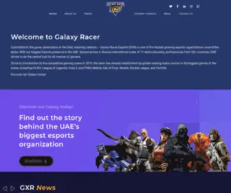 Galaxyracer.gg(Galaxy Racer Esports) Screenshot