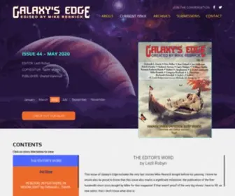 Galaxysedge.com(Galaxy's Edge Magazine) Screenshot