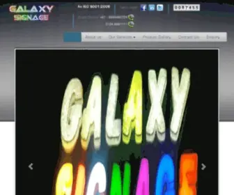 Galaxysignage.com(Galaxy Signage) Screenshot