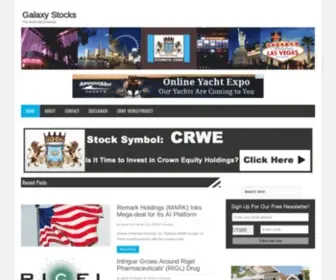 Galaxystocks.com(Financial News) Screenshot