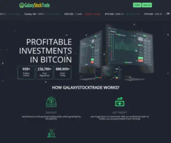 Galaxystocktrade.online(Galaxystocktrade online) Screenshot