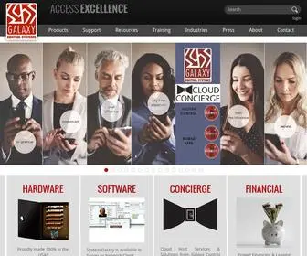 Galaxysys.com(Galaxy Access Control) Screenshot