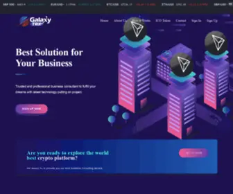 Galaxytrx.com(Galaxy Trx) Screenshot
