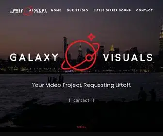 Galaxyvisuals.com(Galaxy Visuals) Screenshot