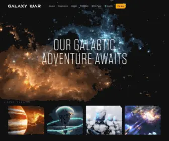 Galaxywar.io(React Redux App) Screenshot