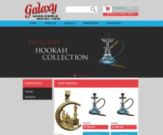 Galaxywholesaletx.com(Galaxy Wholesale Novelties) Screenshot