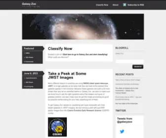 Galaxyzooblog.org(Galaxyzooblog) Screenshot