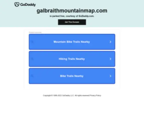 Galbraithmountainmap.com(Galbraithmountainmap) Screenshot