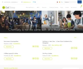 Galchimia.com(Leader in synthetic organic chemistry) Screenshot