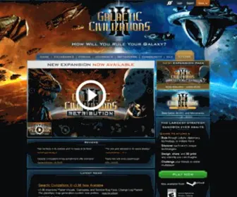 Galciv.com(Galactic Civilizations III) Screenshot