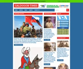 Galdogobtimes.com(Galdogob Times) Screenshot