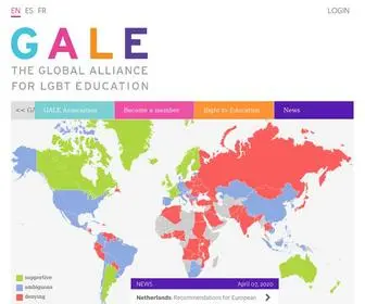 Gale.info(Welcome at LGBT education) Screenshot