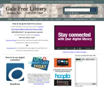 Galefreelibrary.org(Gale Free Library) Screenshot