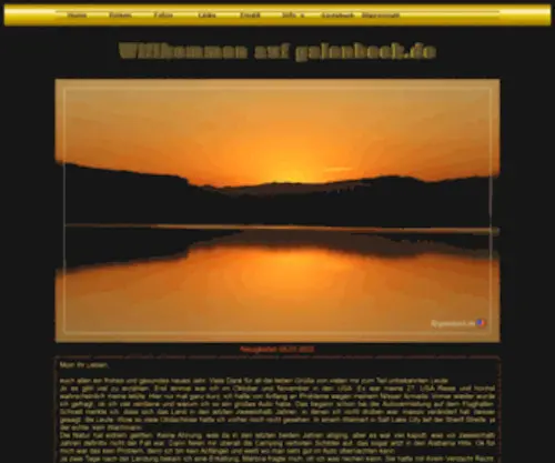 Galenbeck.de(Reiseberichte USA) Screenshot