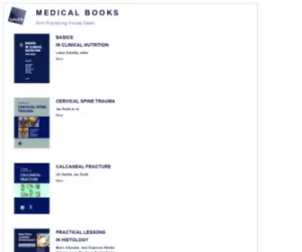 Galenbooks.com(GALEN Medical Books) Screenshot