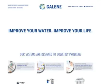 Galenewt.com(Miami Water Treatment and Purification Systems By Galene) Screenshot