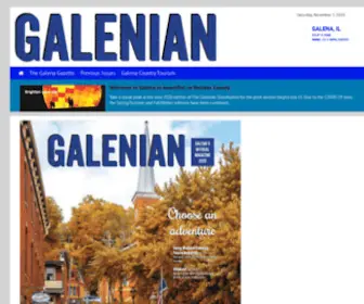 Galenianonline.com(The Galenian) Screenshot