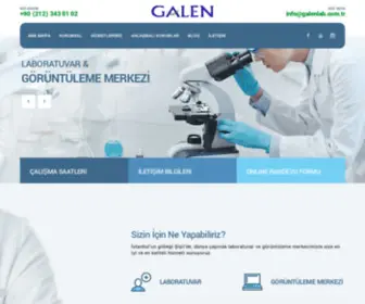 Galenlab.com.tr(Galen) Screenshot