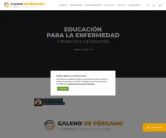 Galenovp.com(Galeno de Pérgamo) Screenshot