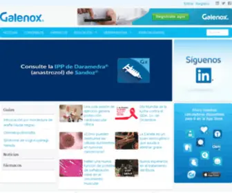 Galenox.com(¡Tu colega siempre en línea) Screenshot