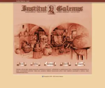 Galenus.cz(Institut Galenus) Screenshot