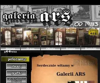 Galeria-ARS.pl(Galeria ARS) Screenshot